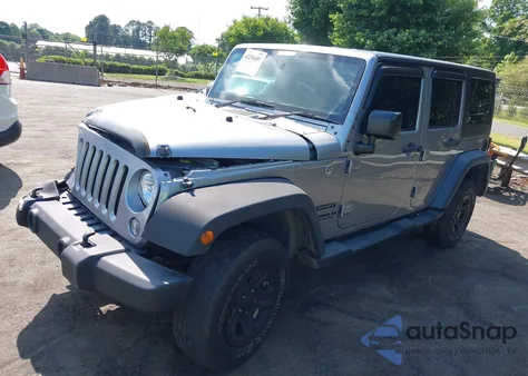 2016 Jeep Wrangler Unlimited Sport Rhd z USA, uszkodzony, nr VIN 1C4BJWKG2GL340536